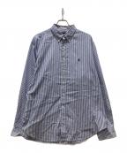 RALPH LAURENラルフローレン）の古着「ストライプBDシャツ」｜ブルー