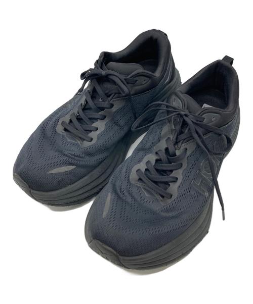 HOKAONEONE（ホカオネオネ）HOKAONEONE (ホカオネオネ) BONDI 8 WIDE ボンダイ 8 ワイド ブラック サイズ:28の古着・服飾アイテム