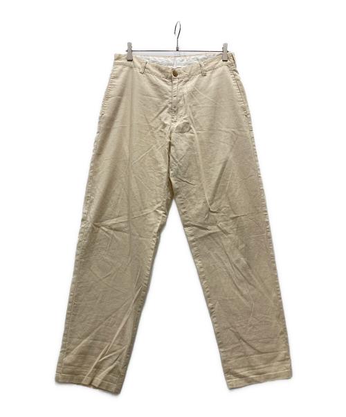 L.L.Bean（エルエルビーン）L.L.Bean (エルエルビーン) ラミー混スラックス ホワイト サイズ:34の古着・服飾アイテム