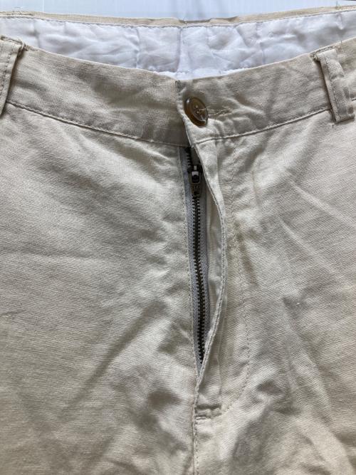 L.L.Bean（エルエルビーン）L.L.Bean (エルエルビーン) ラミー混スラックス ホワイト サイズ:34の古着・服飾アイテム