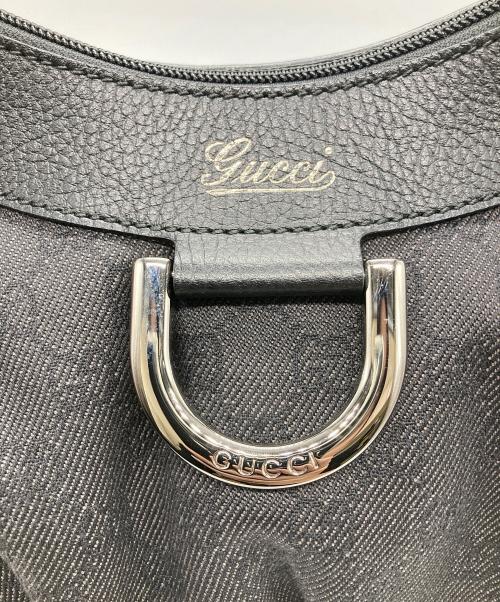 GUCCI（グッチ）GUCCI (グッチ) アビーライン セミショルダーバッグ グレーの古着・服飾アイテム
