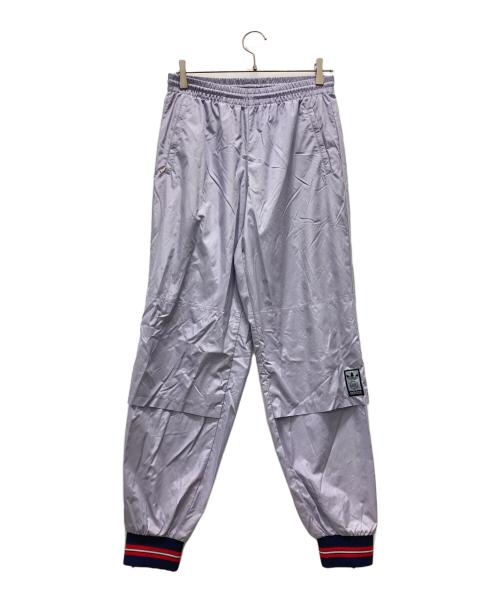 adidas（アディダス）adidas (アディダス) トラックパンツ パープル サイズ:Lの古着・服飾アイテム