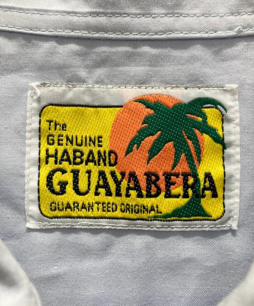 Guayabera（グアヤベラ）guayabera (グアヤベラ) キューバシャツ スカイブルー サイズ:XLの古着・服飾アイテム