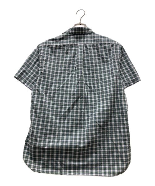 RALPH LAUREN（ラルフローレン）RALPH LAUREN (ラルフローレン) 半袖チェックシャツ グリーン サイズ:Mの古着・服飾アイテム