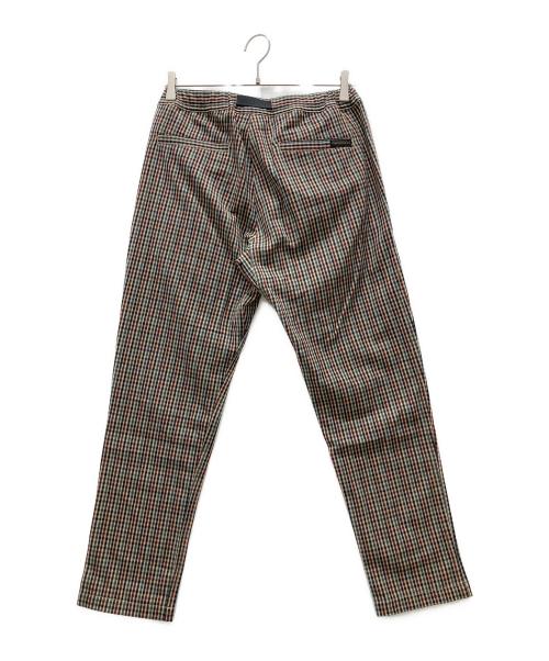 GRAMICCI（グラミチ）GRAMICCI (グラミチ) チェックパンツ ブラウン サイズ:Sの古着・服飾アイテム
