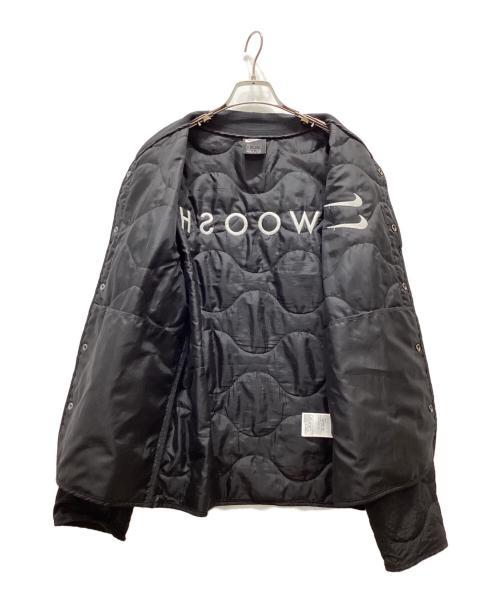 NIKE（ナイキ）NIKE (ナイキ) DOUBLE SWOOSH QUILTEDジャケット ブラック サイズ:Lの古着・服飾アイテム