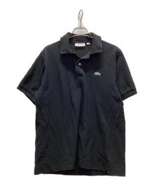LACOSTE（ラコステ）の古着「ポロシャツ」｜ブラック