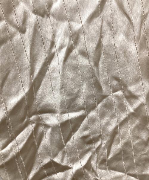 Diagram GRACE CONTINENTAL（ダイアグラム グレースコンチネンタル）Diagram GRACE CONTINENTAL (ダイアグラム グレースコンチネンタル) ストライプワイドパンツ カーキ サイズ:36の古着・服飾アイテム