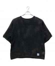ARMY TWILL（アーミーツイル）の古着「Cotton Mesh T-shirts」｜ブラック