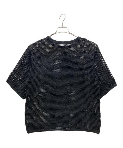 ARMY TWILL（アーミーツイル）ARMY TWILL (アーミーツイル) Cotton Mesh T-shirts ブラック サイズ:Sの古着・服飾アイテム