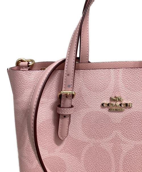 COACH（コーチ）COACH (コーチ) モリー トート バッグ 25 ピンクの古着・服飾アイテム