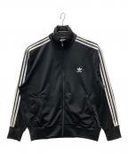 adidasアディダス）の古着「トラックジャケット」｜ブラック
