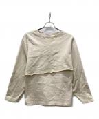 ETRE TOKYOエトレトウキョウ）の古着「スリットスリーブ2ピーススウェット」｜アイボリー