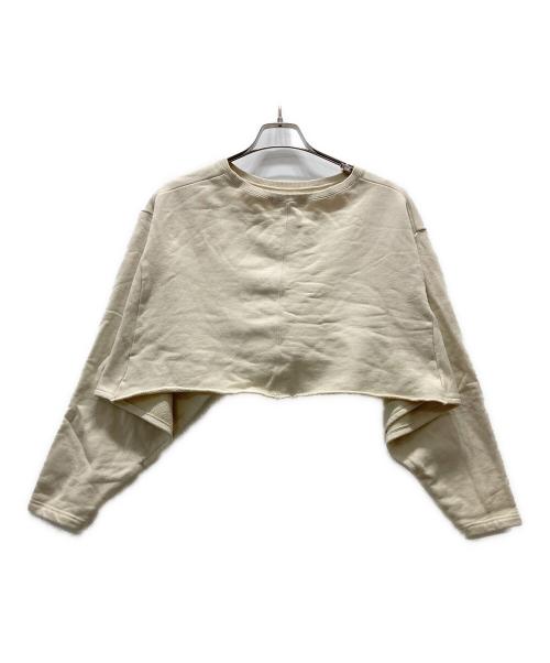 ETRE TOKYO（エトレトウキョウ）ETRE TOKYO (エトレトウキョウ) スリットスリーブ2ピーススウェット アイボリー サイズ:FREEの古着・服飾アイテム