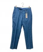 Calvin Klein platinumカルバンクラインプラチナム）の古着「スラックス」｜スカイブルー