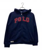 POLO RALPH LAURENポロ・ラルフローレン）の古着「ジップパーカー」｜ネイビー
