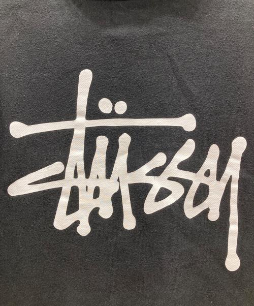 stussy（ステューシー）stussy (ステューシー) プルオーバーパーカー ブラック サイズ:Mの古着・服飾アイテム