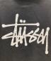 中古・古着 stussy (ステューシー) プルオーバーパーカー ブラック サイズ:M：7000円