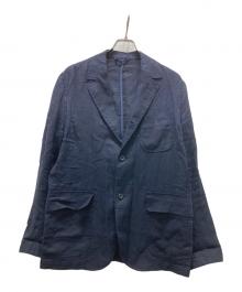 J.PRESS（ジェイプレス）の古着「段返3Bテーラードジャケット」｜ネイビー