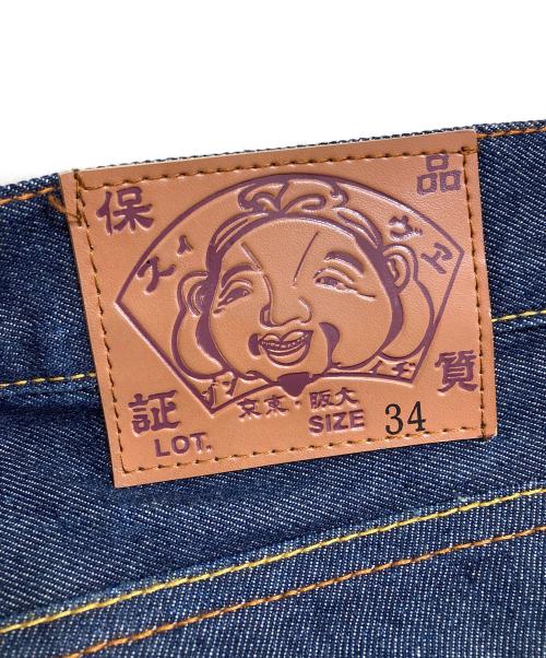 EVISU（エヴィス）EVISU (エヴィス) デニムパンツ ネイビー サイズ:34の古着・服飾アイテム