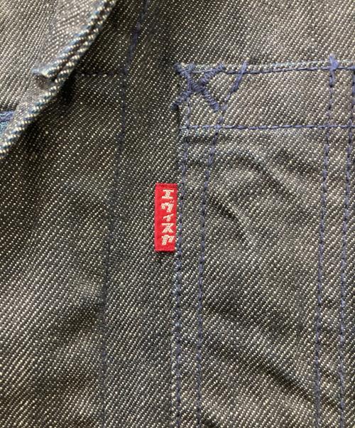 EVISU（エヴィス）EVISU (エヴィス) 新恵美寿神頭カモメペイントオールインワン/つなぎ ネイビー サイズ:42の古着・服飾アイテム