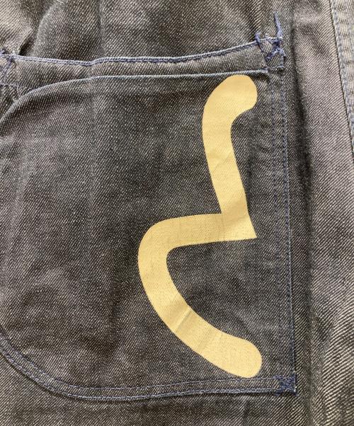 EVISU（エヴィス）EVISU (エヴィス) 新恵美寿神頭カモメペイントオールインワン/つなぎ ネイビー サイズ:42の古着・服飾アイテム