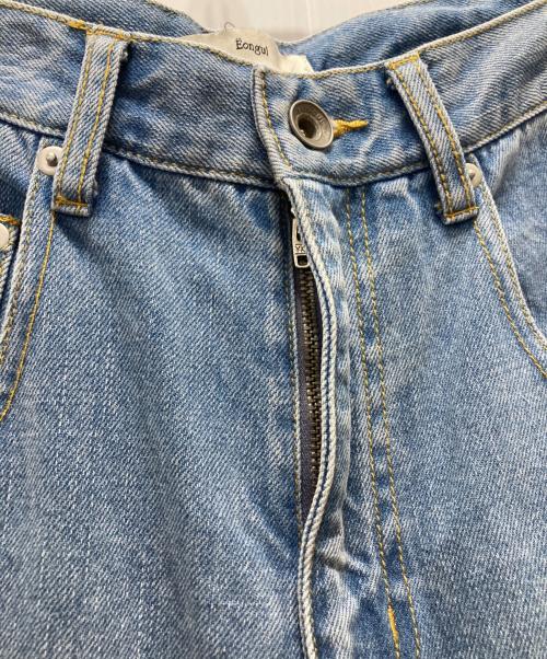 Eongul（ヨングル）Eongul (ヨングル) Curvy Denim/デニムパンツ インディゴ サイズ:Mの古着・服飾アイテム