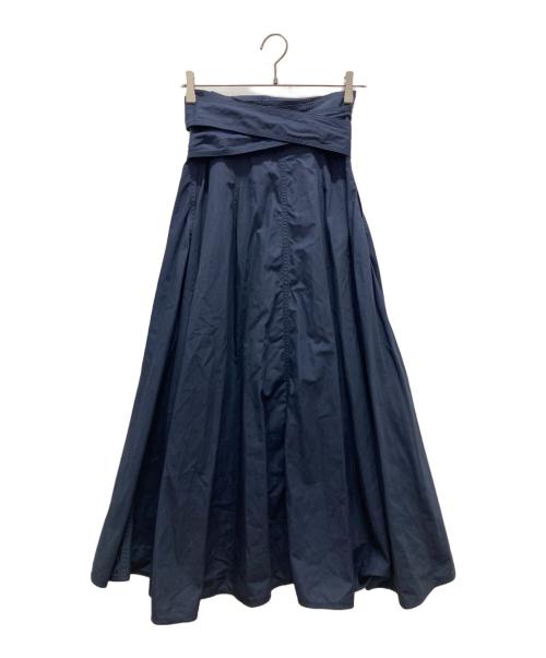 YLEVE（イレーヴ）YLEVE (イレーヴ) ラップスカート ネイビー サイズ:Sの古着・服飾アイテム