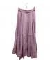 MADISON BLUE (マディソンブルー) リネンサーキュラースカート ピンク サイズ:M：5000円