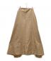 MADISON BLUE（マディソンブルー）の古着「マキシフレアスカート」｜ベージュ
