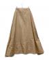 MADISON BLUE (マディソンブルー) マキシフレアスカート ベージュ サイズ:01：6000円