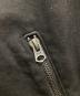 中古・古着 G-STAR RAW (ジースターロゥ) デニムシングルライダースジャケット ブラック サイズ:XS：5000円
