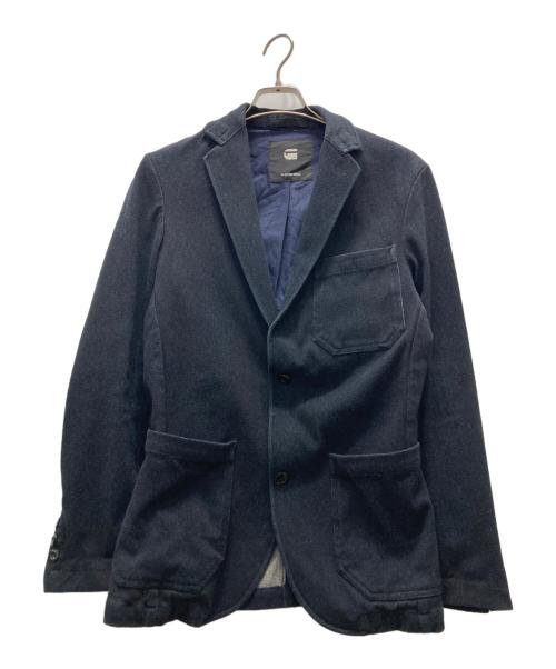 G-STAR RAW（ジースターロゥ）G-STAR RAW (ジースターロゥ) デニムテーラードジャケット インディゴ サイズ:XSの古着・服飾アイテム
