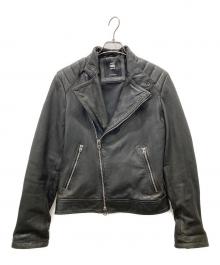 G-STAR RAW（ジースターロゥ）の古着「ライダースジャケット」｜ブラック