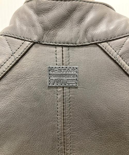 G-STAR RAW（ジースターロゥ）G-STAR RAW (ジースターロゥ) ライダースジャケット ブラック サイズ:XSの古着・服飾アイテム