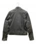 G-STAR RAW (ジースターロゥ) ライダースジャケット ブラック サイズ:XS：8000円
