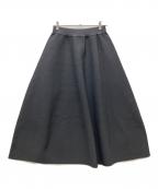 PLSTプラステ）の古着「フレアスカート」｜グレー