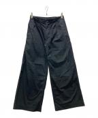COMME des GARCONS HOMME PLUSコムデギャルソンオムプリュス）の古着「ステッチデザインチノパン」｜ブラック