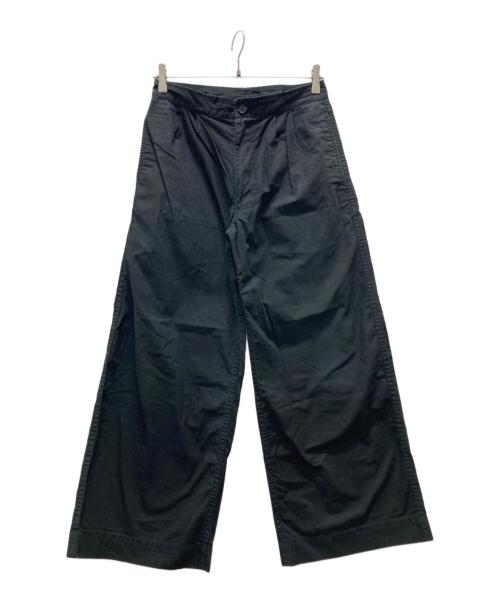 COMME des GARCONS HOMME PLUS（コムデギャルソンオムプリュス）COMME des GARCONS HOMME PLUS (コムデギャルソンオムプリュス) ステッチデザインチノパン ブラック サイズ:Sの古着・服飾アイテム