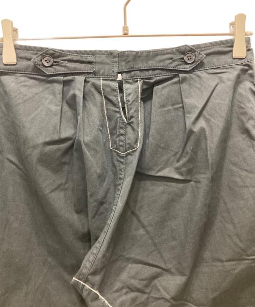 COMME des GARCONS HOMME PLUS（コムデギャルソンオムプリュス）COMME des GARCONS HOMME PLUS (コムデギャルソンオムプリュス) ステッチデザインチノパン ブラック サイズ:Sの古着・服飾アイテム