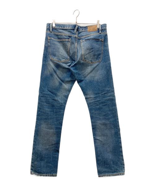Rugby Ralph Lauren（ラグビーラルフローレン）Rugby Ralph Lauren (ラグビーラルフローレン) パッチ・ダメージデニムパンツ インディゴ サイズ:Ⅿの古着・服飾アイテム