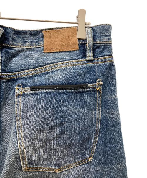 Rugby Ralph Lauren（ラグビーラルフローレン）Rugby Ralph Lauren (ラグビーラルフローレン) パッチ・ダメージデニムパンツ インディゴ サイズ:Ⅿの古着・服飾アイテム