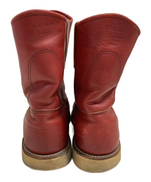 RED WING（レッドウィング）RED WING (レッドウィング) USA製 ペコスブーツ レッド サイズ:8Eの古着・服飾アイテム