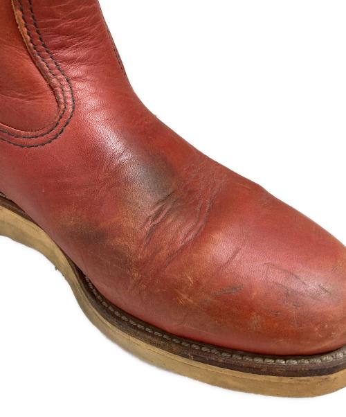 RED WING（レッドウィング）RED WING (レッドウィング) USA製 ペコスブーツ レッド サイズ:8Eの古着・服飾アイテム