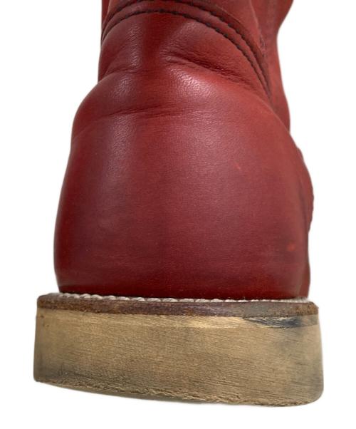RED WING（レッドウィング）RED WING (レッドウィング) USA製 ペコスブーツ レッド サイズ:8Eの古着・服飾アイテム