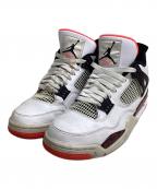 NIKEナイキ）の古着「AIR JORDAN4 Retro Flight Nostalgia」｜ホワイト