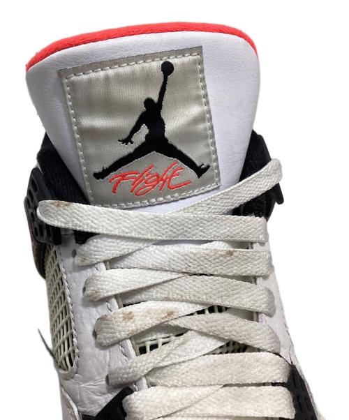NIKE（ナイキ）NIKE (ナイキ) AIR JORDAN4 Retro Flight Nostalgia ホワイト サイズ:27の古着・服飾アイテム