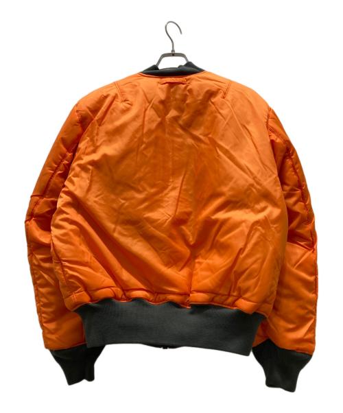 ALPHA INDUSTRIES（アルファインダストリーズ）ALPHA INDUSTRIES (アルファインダストリーズ) MA-1フライトジャケット カーキ サイズ:L 未使用品の古着・服飾アイテム