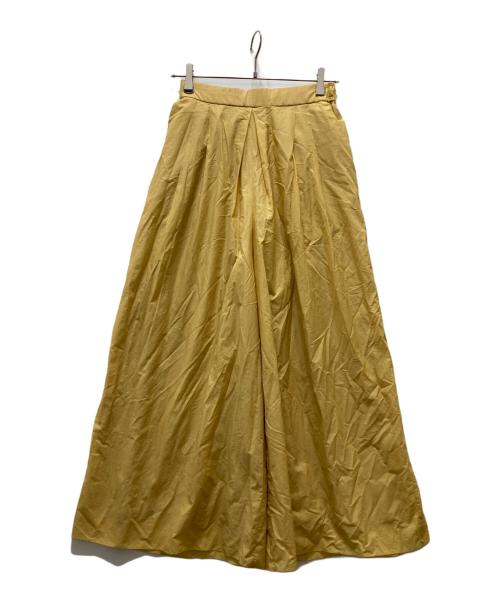 BEAUTY&YOUTH（ビューティーアンドユース）BEAUTY&YOUTH (ビューティーアンドユース) ワイドパンツ イエロー サイズ:FREEの古着・服飾アイテム