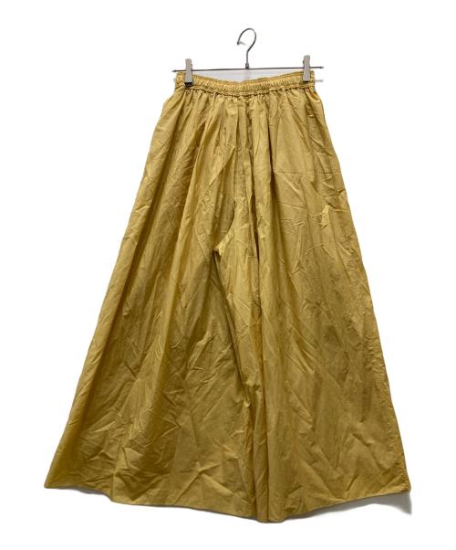 BEAUTY&YOUTH（ビューティーアンドユース）BEAUTY&YOUTH (ビューティーアンドユース) ワイドパンツ イエロー サイズ:FREEの古着・服飾アイテム